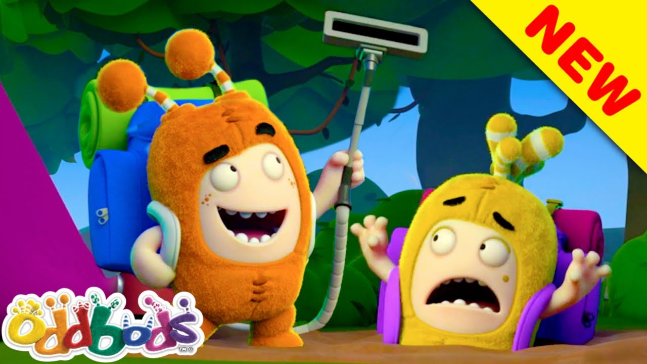 ⁣Funny Cartoon Videos for Kids | Escaping From Quicksand | Oddbods & Friends