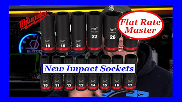 New Tools From Milwaukee Impact Sockets and Ratchets and More!