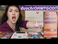 MY DUOCHROME EYESHADOW COLLECTION | swatching & screaming about my favorite duochromes!