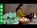 Cabbage and Egg Snacks Recipe ❤ Crispy and Spicy Village Teatime Snacks Recipe | Village Food