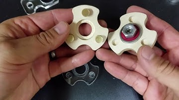 New fidget spinner design using the Xcarve