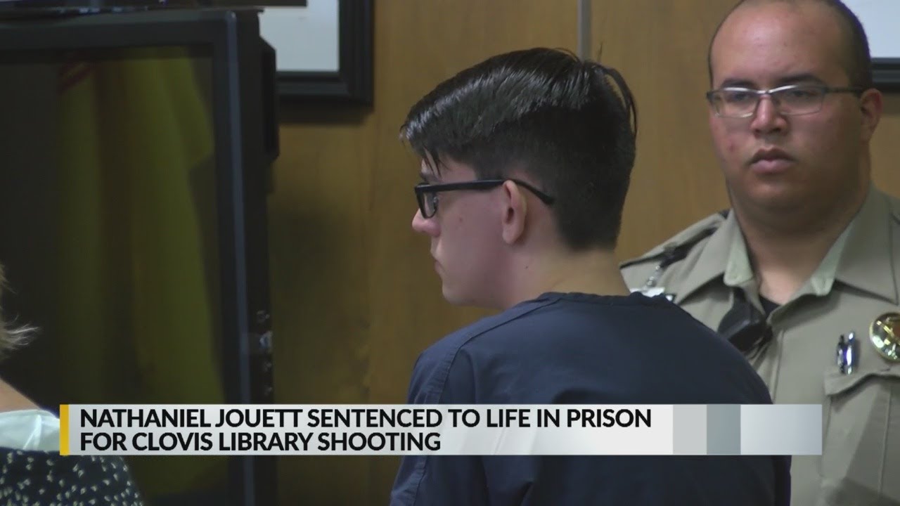 Nathaniel Jouett receives life sentence for Clovis Library shooting