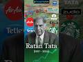 Ratan Tata's Impact on India and Beyond🤔 | Terzaghi Institute #ratantata