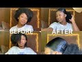Tutorial | How to get the sleekest slick back on natural 4b/4c hair
