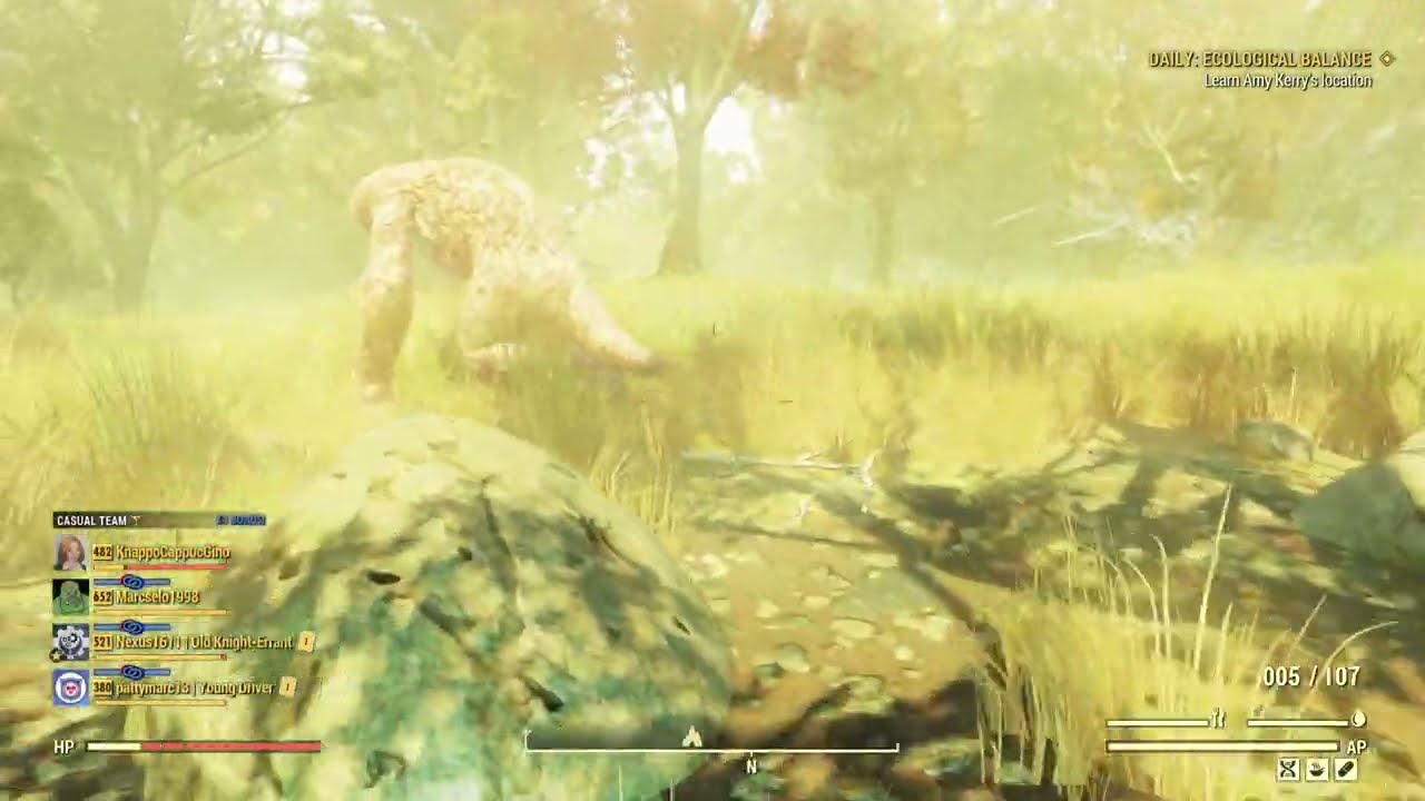 Fallout 76-Take a Picture of a MegaSloth