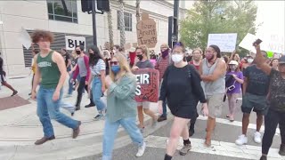 Protesters urged to get tested for Covid-19