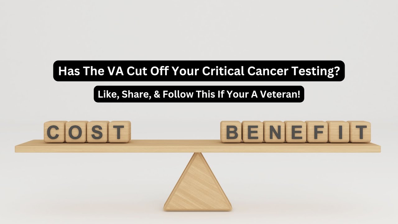 Critical cancer testing cutoff by Veterans Association, ALERT!