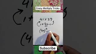 Crazy Multiplication Tricks ✅📚🔥 | Fast Multiplication Tricks 🔥 | #maths #mathstricks #shorts #viral