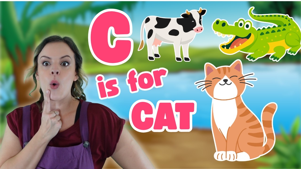 Learn the Letter C with Miss Katie 🔤 | Phonics, First Words & Toddler Learning