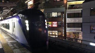 【おうめ】E353系 特急 おうめ@神田駅（通過）