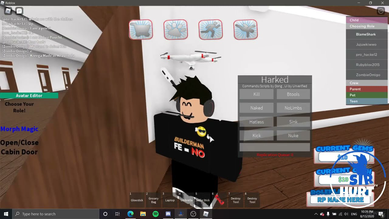 Sirhurt Premium Roblox Exploits Hacks Cheats Cheap Robux - roblox anti exploit bypass script