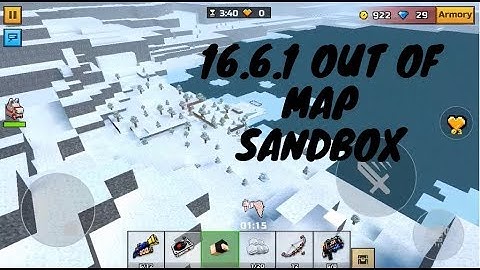 Pixel gun 3d sandbox out of map 16.6.1