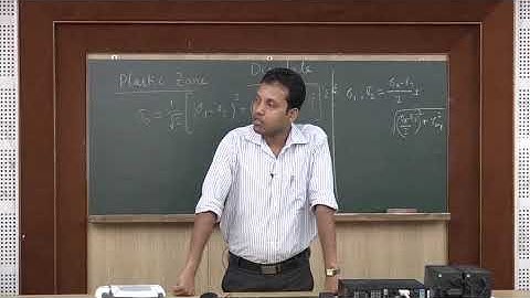 Prof K Dutta Lecture 13 Fracture Mechanics 3