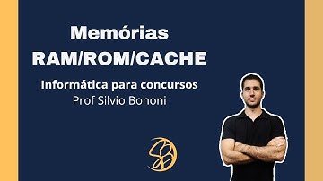 Informática Básica - Memórias RAM/ROM/CACHE