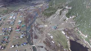 Silverton Colorado Unedited Aerial Footage