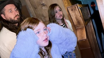 ESCAPE with ADLEY & CLAiR!!  Trapped in a Magic Room with friends to solve spooky puzzles and games