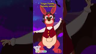 Finger Family HALLOWEEN! #shorts | Kids songs | Cartoons for Kids | SuperZoo