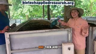 Biotech Applied Research (BAR) & Lion Farms collaborate with worms and BAR Biochar