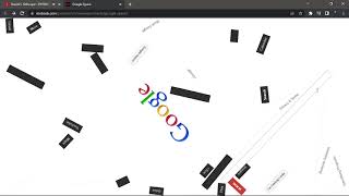 Bambi plays Google Space and Google Gravity