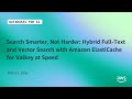 Search Smarter: Hybrid Full-Text & Vector Search with Amazon ElastiCache for Valkey at Speed