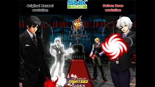 KOF MUGEN - Original Rozwel Gustab evolution team VS Boss Seiren evolution team