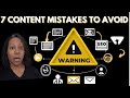 The 7 Mistakes Solopreneurs Make with Content Marketing #contentstrategy