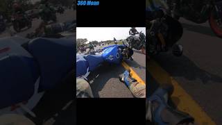 Biker Rear Ended in Group Ride