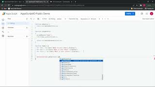 Get user input with Google Apps Script