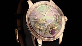 PETITE HEURE MINUTE RELIEF DRAGON BY JAQUET DROZ