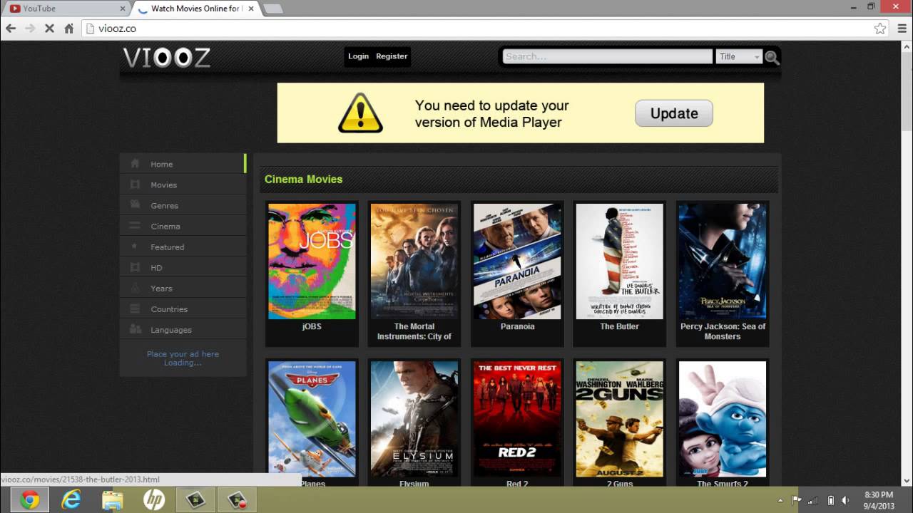 Best cool website for watching free movies! YouTube