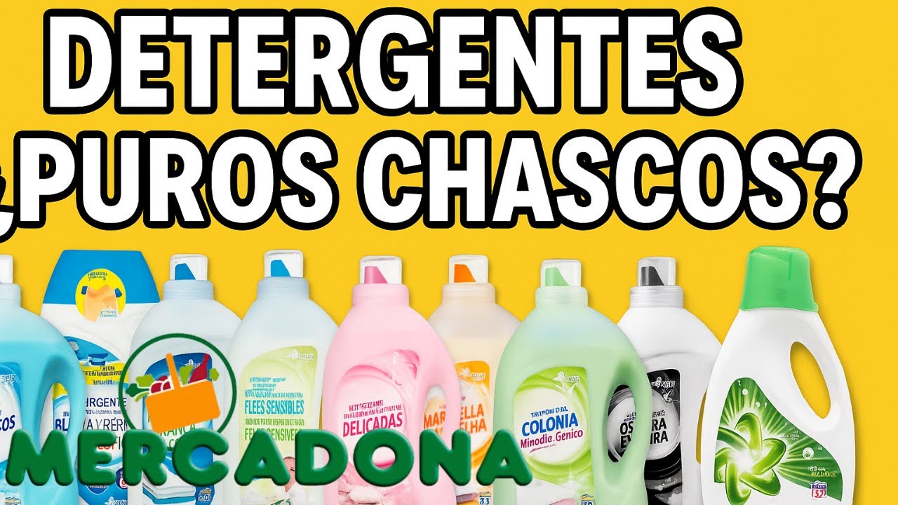 ¿Cuál es el Mejor Detergente? Mercadona vs Ariel 🔍 Análisis Completo y Comparativa 2025
