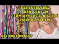 HALHAL YAPIMI /TÜM AYRINTILARINI ANLATTIM BU SEFER/DIY EASY ANKLET/ AFRİKA BİLEKLİĞİ YAPIMI