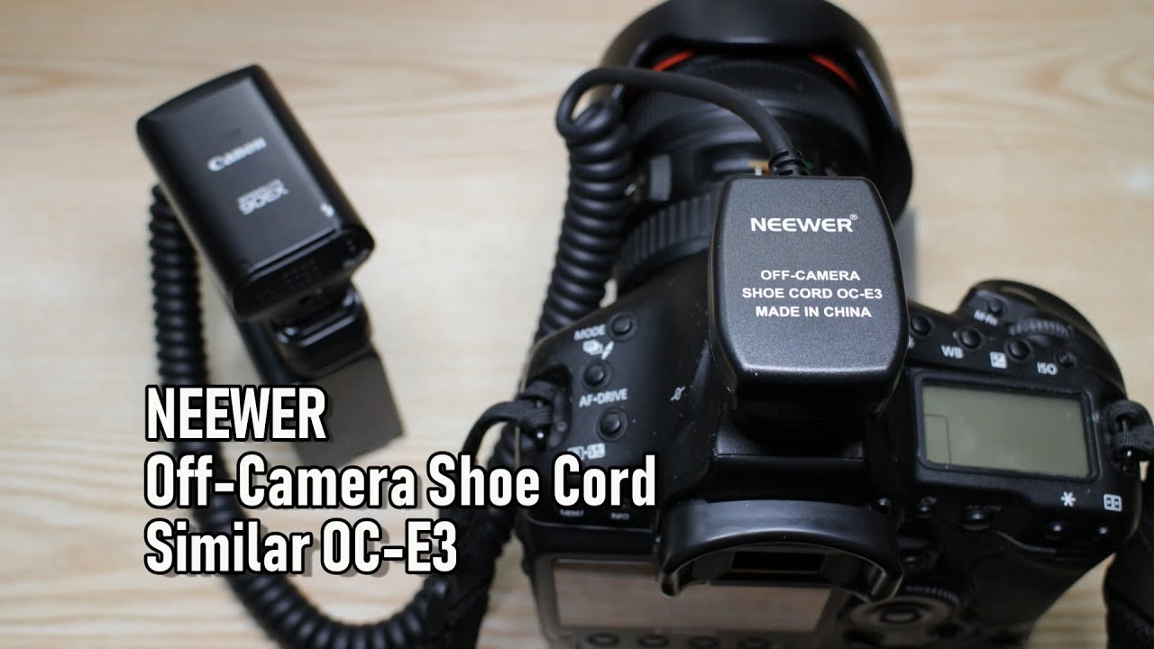 激安のNEEWER「TTL オフカメラシューコード OC-E3」互換品を買ってみた
