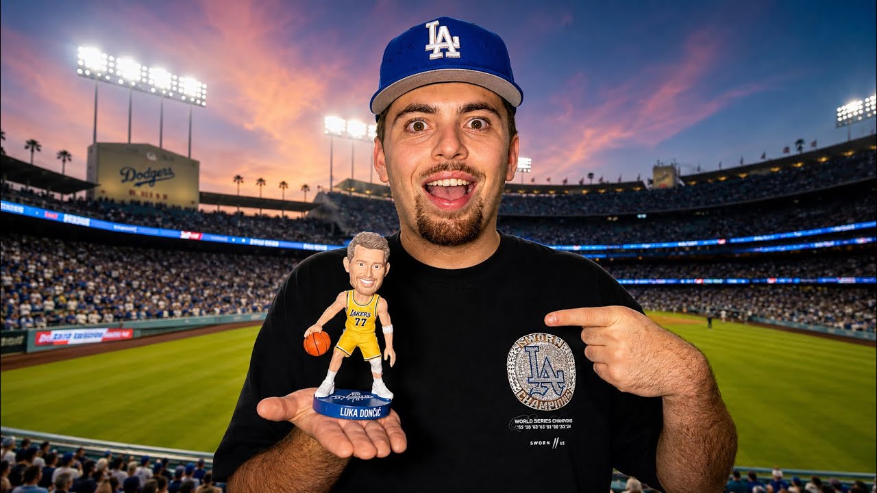 Luka Doncic Bobblehead was INSANE - YouTube