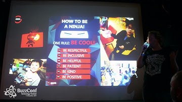 Coder Dojo kids workshops - Jay Alexander - BuzzConf Night, November 2017