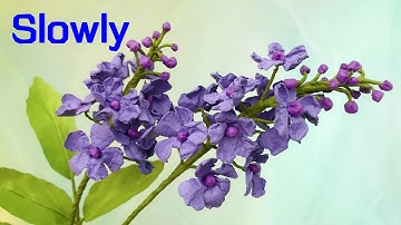 ABC TV | How To Make Artificial  Paper Flower #1 (Slowly) - Craft Tutorial