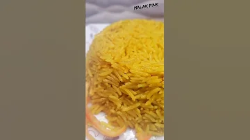 طريقتى فى الرز البسمتى هتتحدى بيها المطاعم الرز الاصفر Malakpink8281 