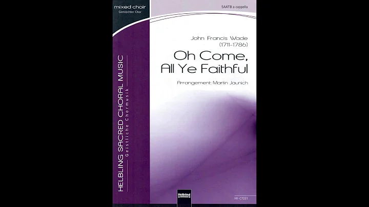 Oh come, all ye faithful - A cappella-Swing