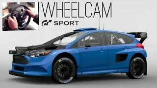 PS3 Steering Work On PS4 - Gran Turismo Sport - Gameplay With WheelCam Of Logitech Driving Force GT