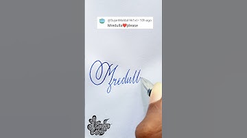 Stylish Name | Mredulla | Stylish Signature | Calligraphy Signature