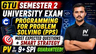 SEM 2🔥PPS🔥SUBJECT KA HOGA SUPDA SAAF ✅TARGET 9+ SPI PV KE SATH🔥  KAVAN SIR 🔥