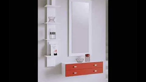 Wall Mounted dressing table design ideas || Modern dressing table with mirror