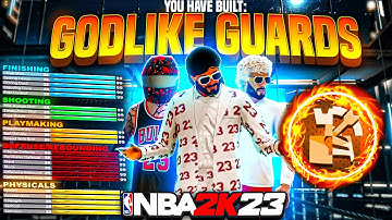 TOP 3 BEST GUARD BUILDS in NBA 2K23! *GAME-BREAKING* DEMIGOD BEST GUARD BUILD in NBA 2K23!