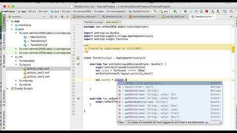 Passing Data between Activities, Android Kotlin Lecture#06 in Hindi/Urdu