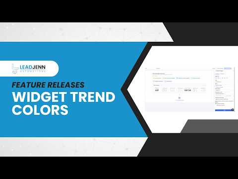 Widget Trend Colors