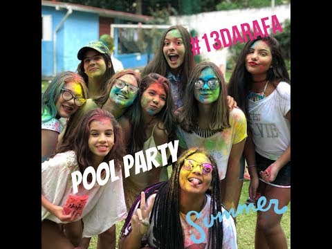 Vlog do meu Aniversário de 13 anos - Pool Party