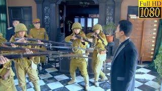 【Kung Fu Movie】Japs rob a Chinese bank, but the tough boss fights against the entire Japanese army.
