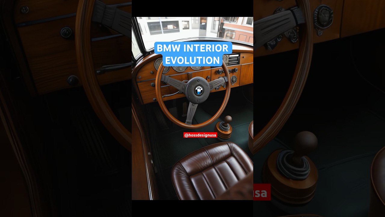 BMW Interior Evolution