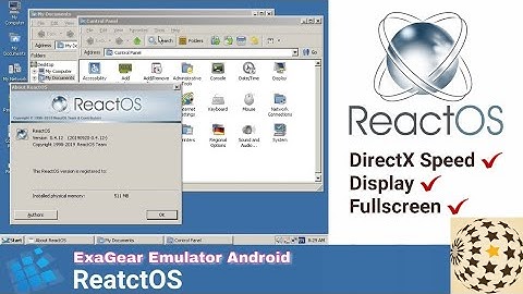 run reactos in exagear