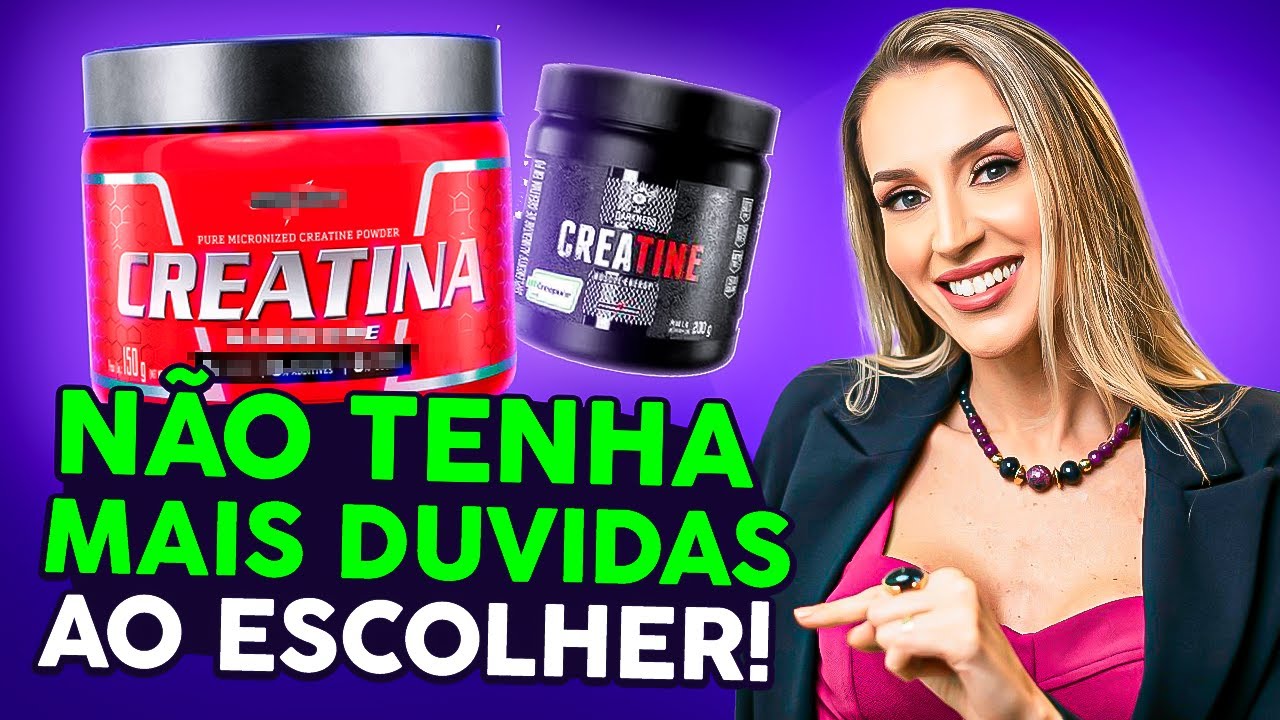 As melhores DICAS para escolher o SUPLEMENTO DE CREATINA para EMAGRECER ...